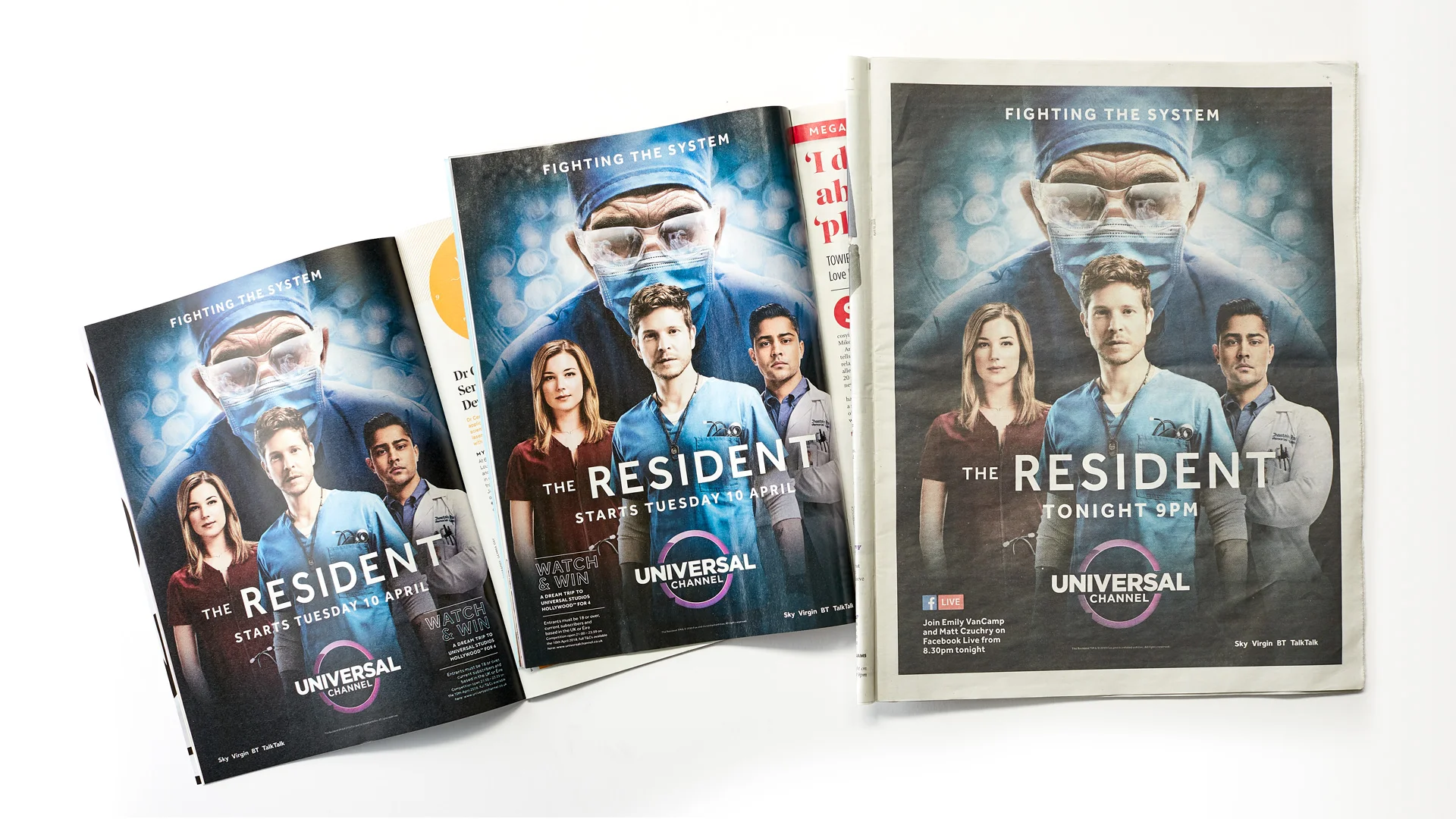 resident-nbc-universal-press-advertising-reprographic_tapestry The Resident News and Magazine